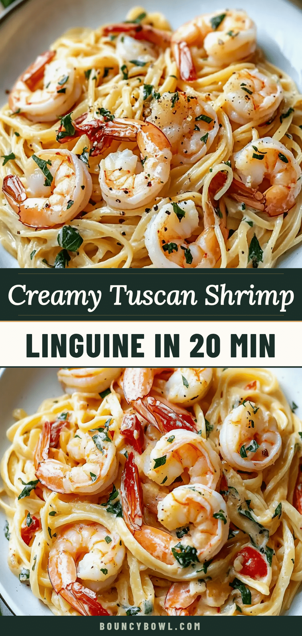 creamy tuscan shrimp linguine recipe