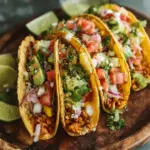 crispy baked double decker tacos - featured image