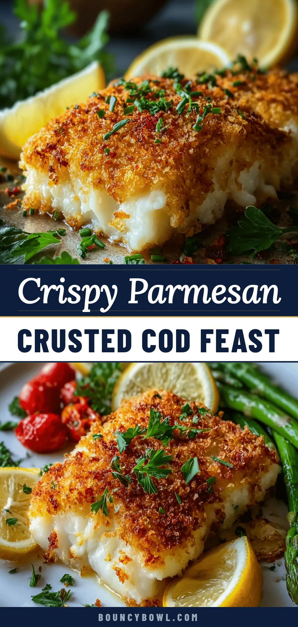 crispy parmesan crusted cod recipe
