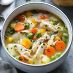 crockpot chicken vegetable soup - featured image