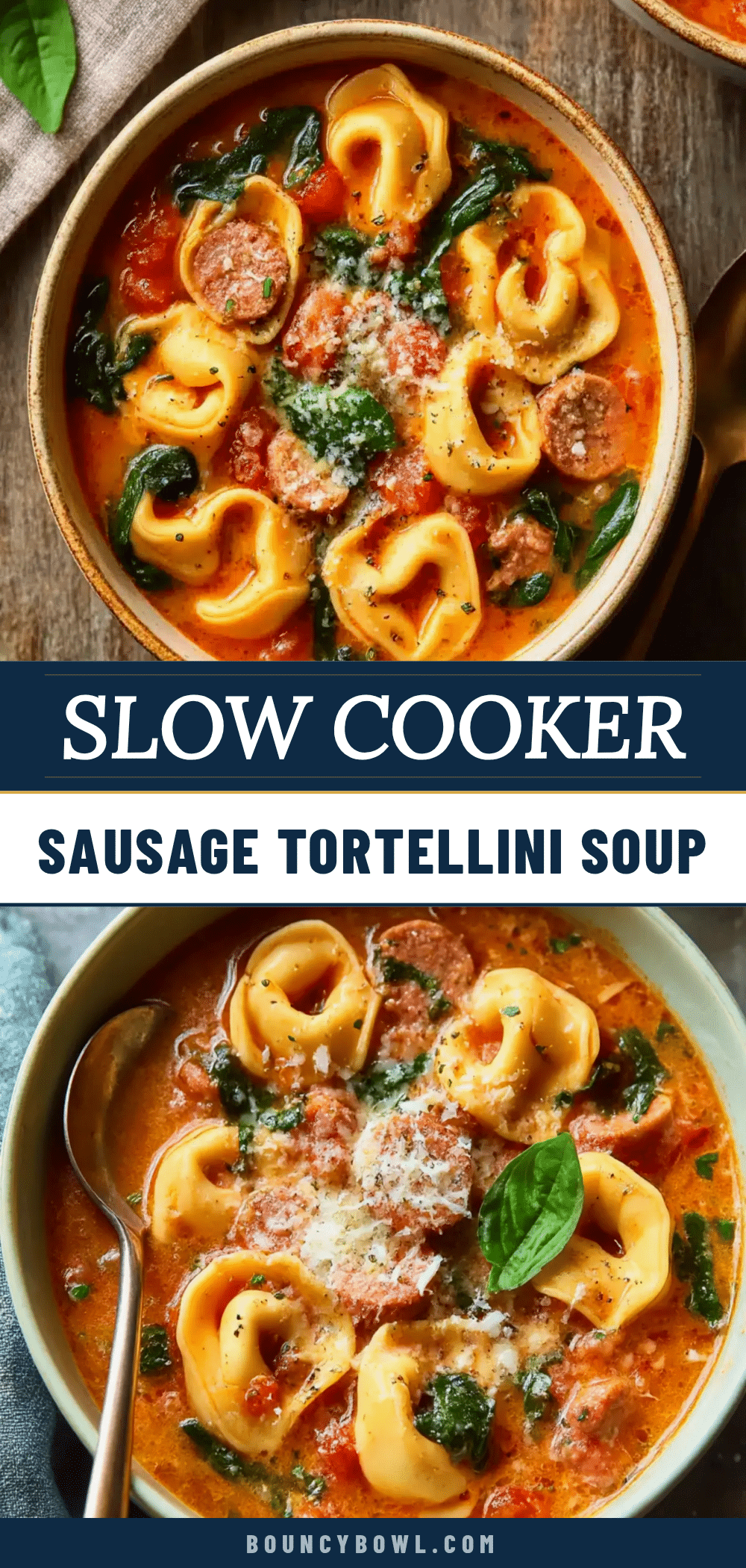 crockpot tortellini soup recipe