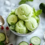 cucumber sorbet - featured image