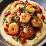 easy shrimp and grits - featured image