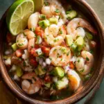 fresh shrimp ceviche - featured image
