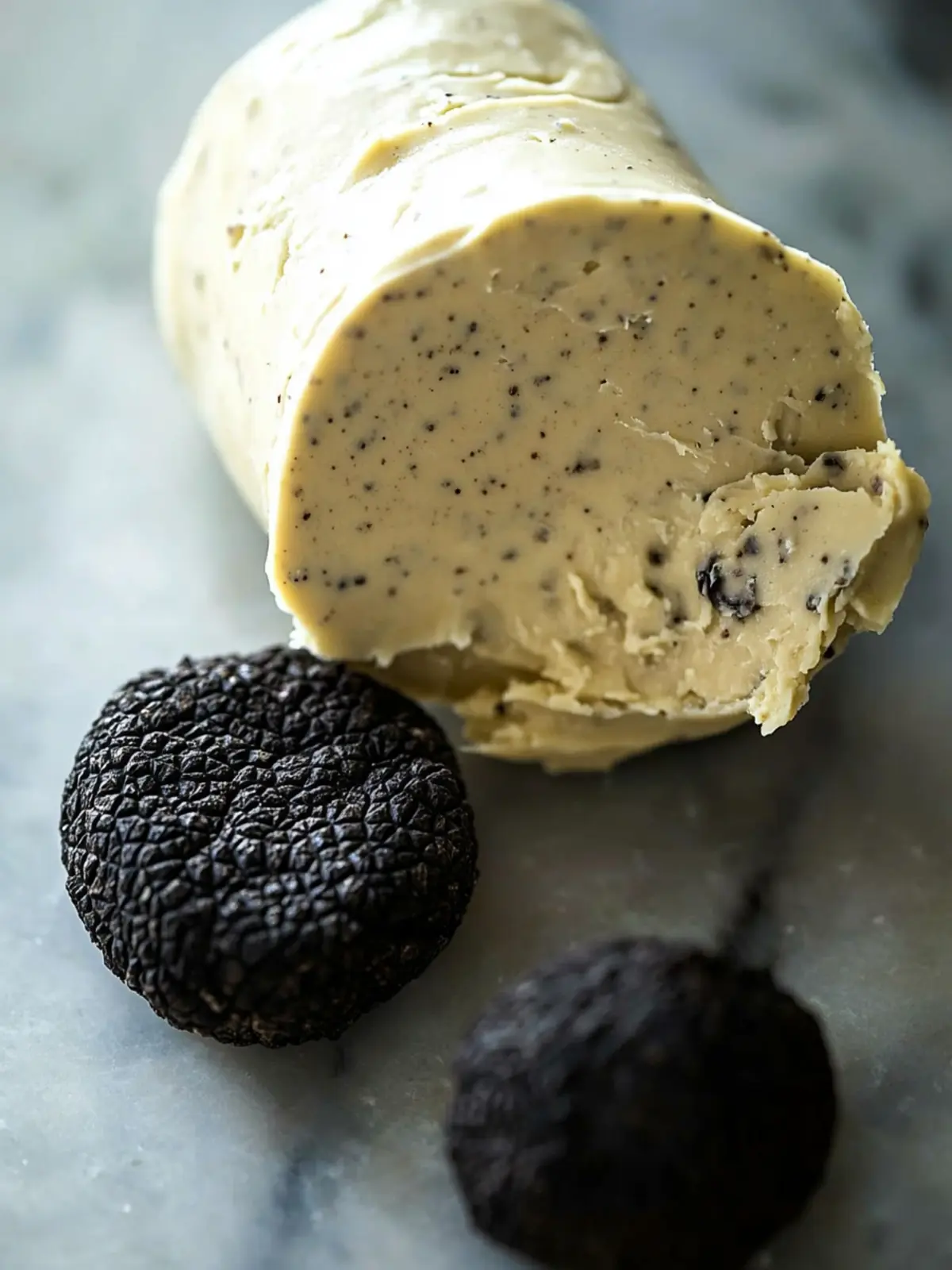 homemade black truffle butter preparation steps