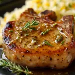 honey mustard pork chops - featured image