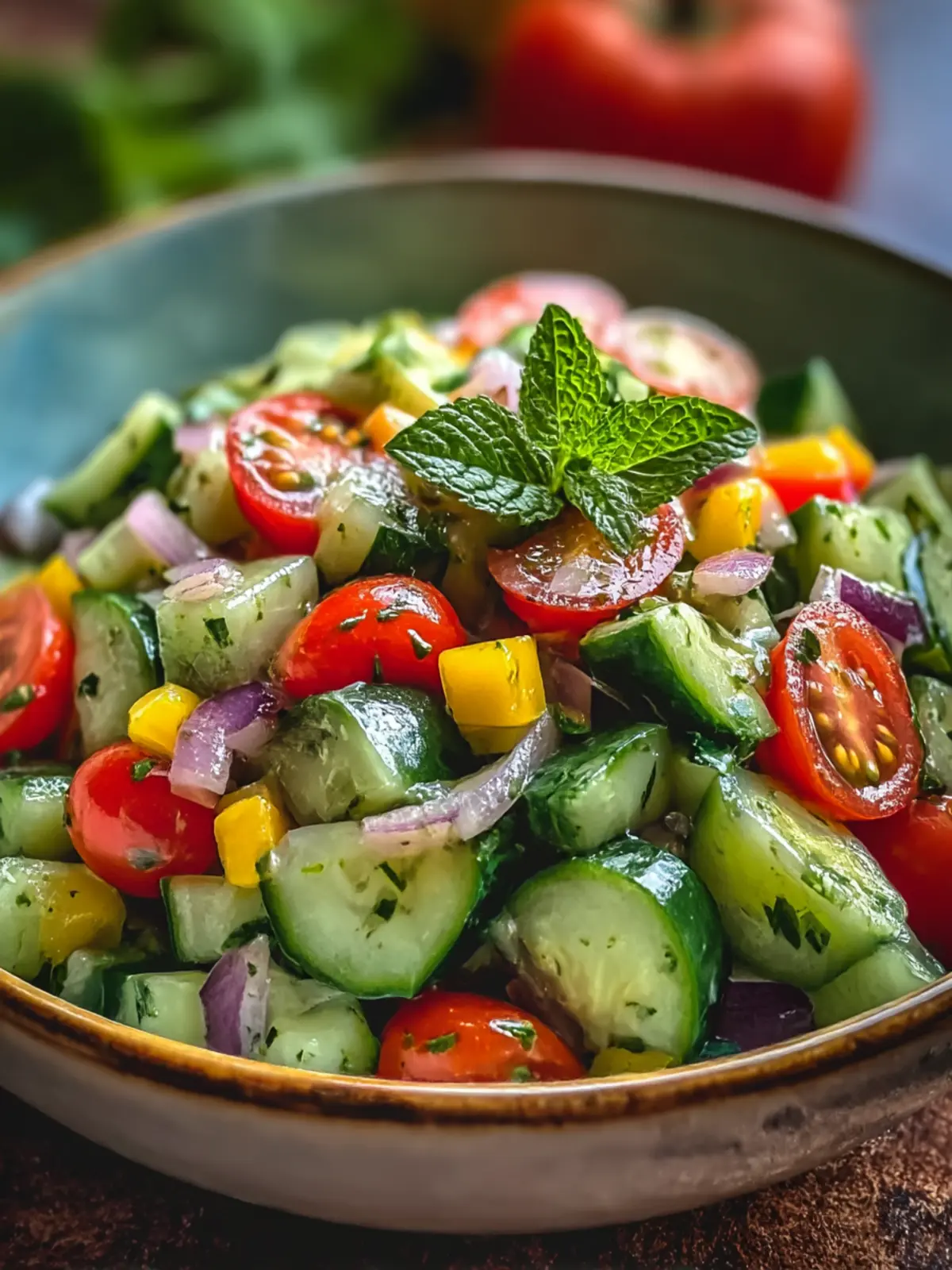 mexican cucumber salad preparation steps
