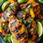 mexican grilled chicken - featured image