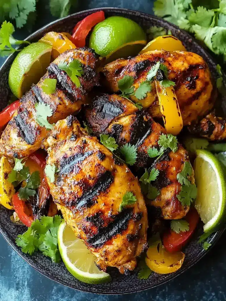 mexican grilled chicken - featured image