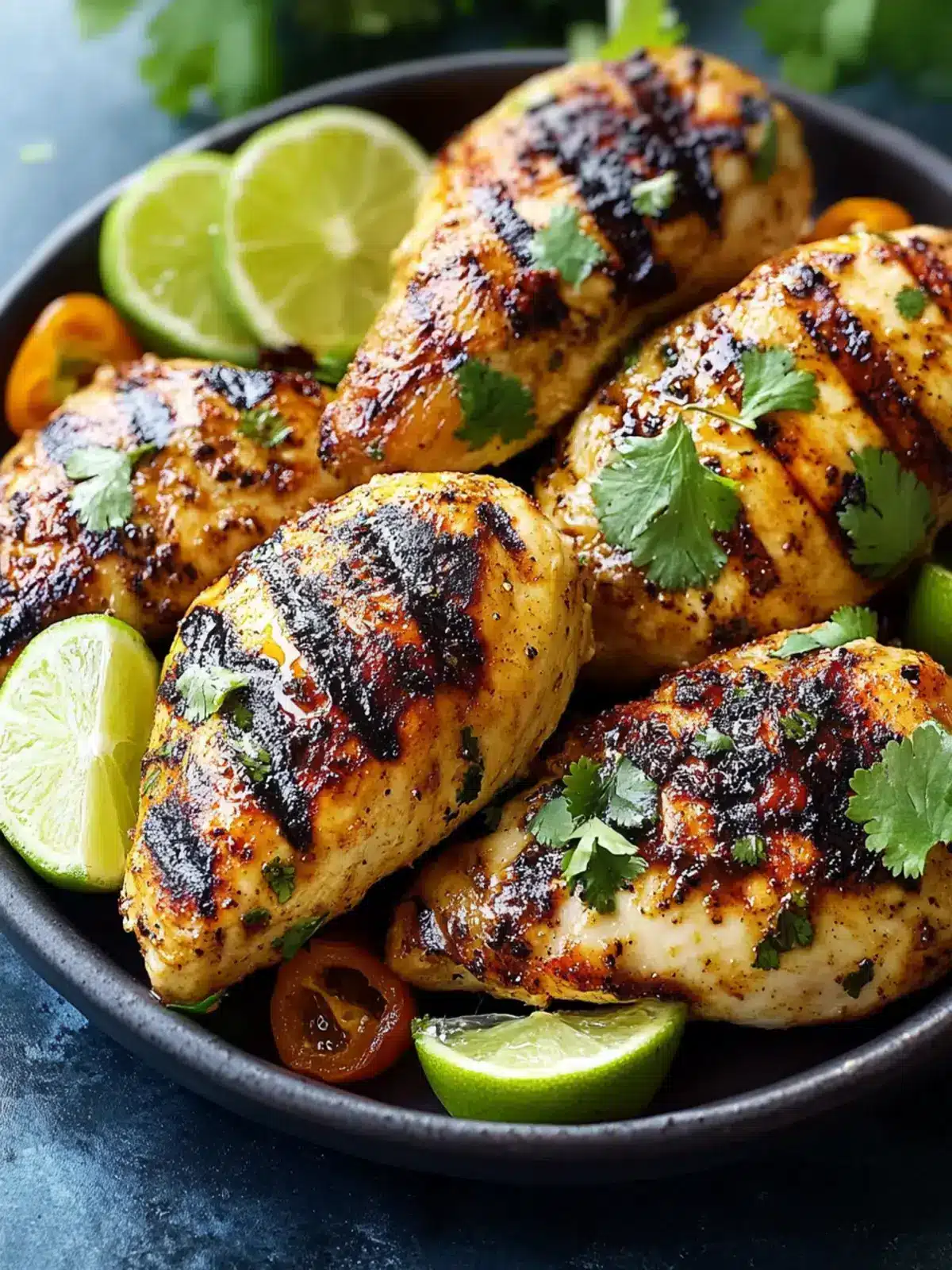 mexican grilled chicken preparation steps