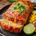 Mexican taco meatloaf - featured image