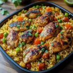 one-pot Caribbean chicken and rice - featured image