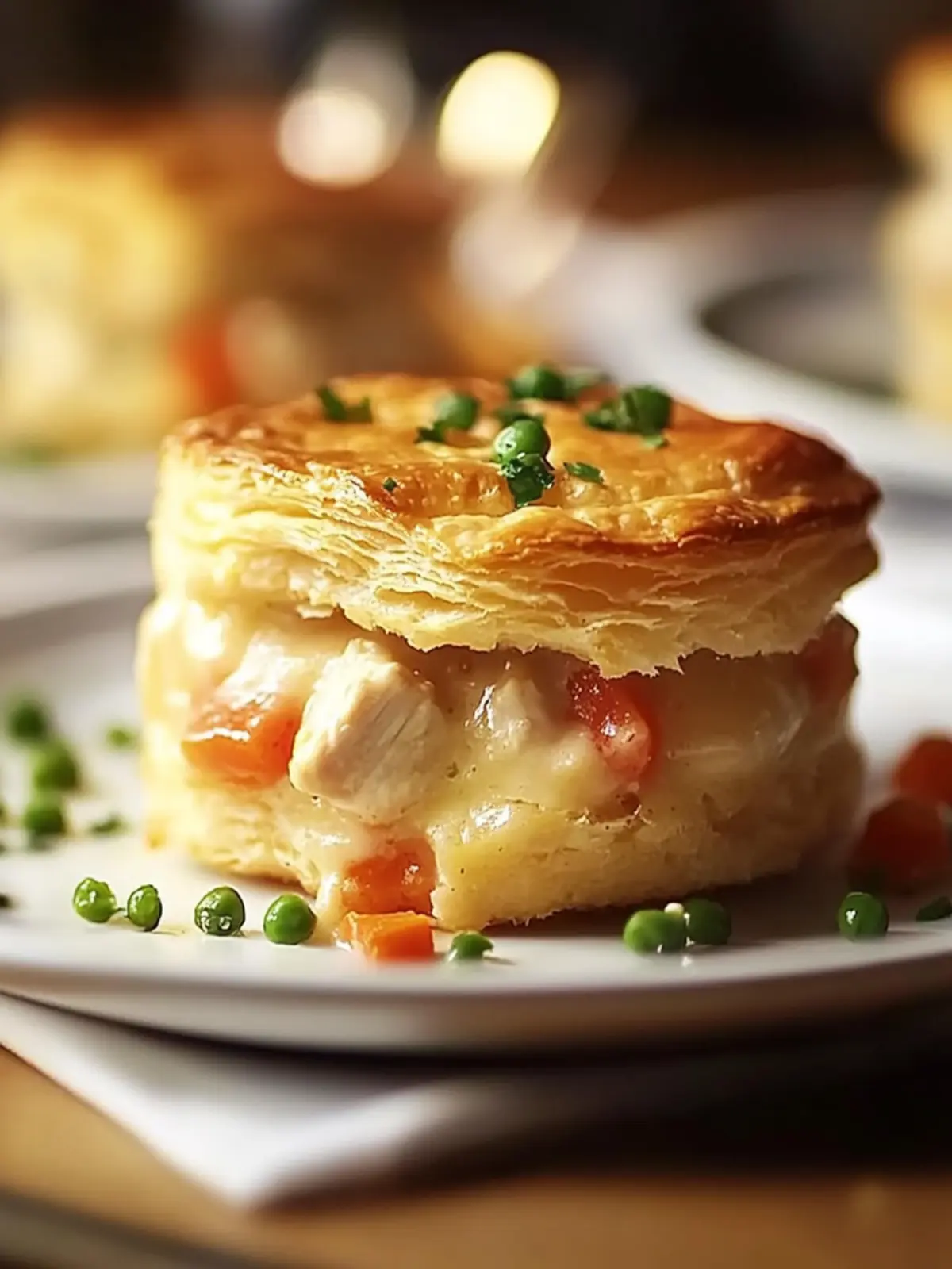 Red Lobster Biscuit Chicken Pot Pie preparation steps