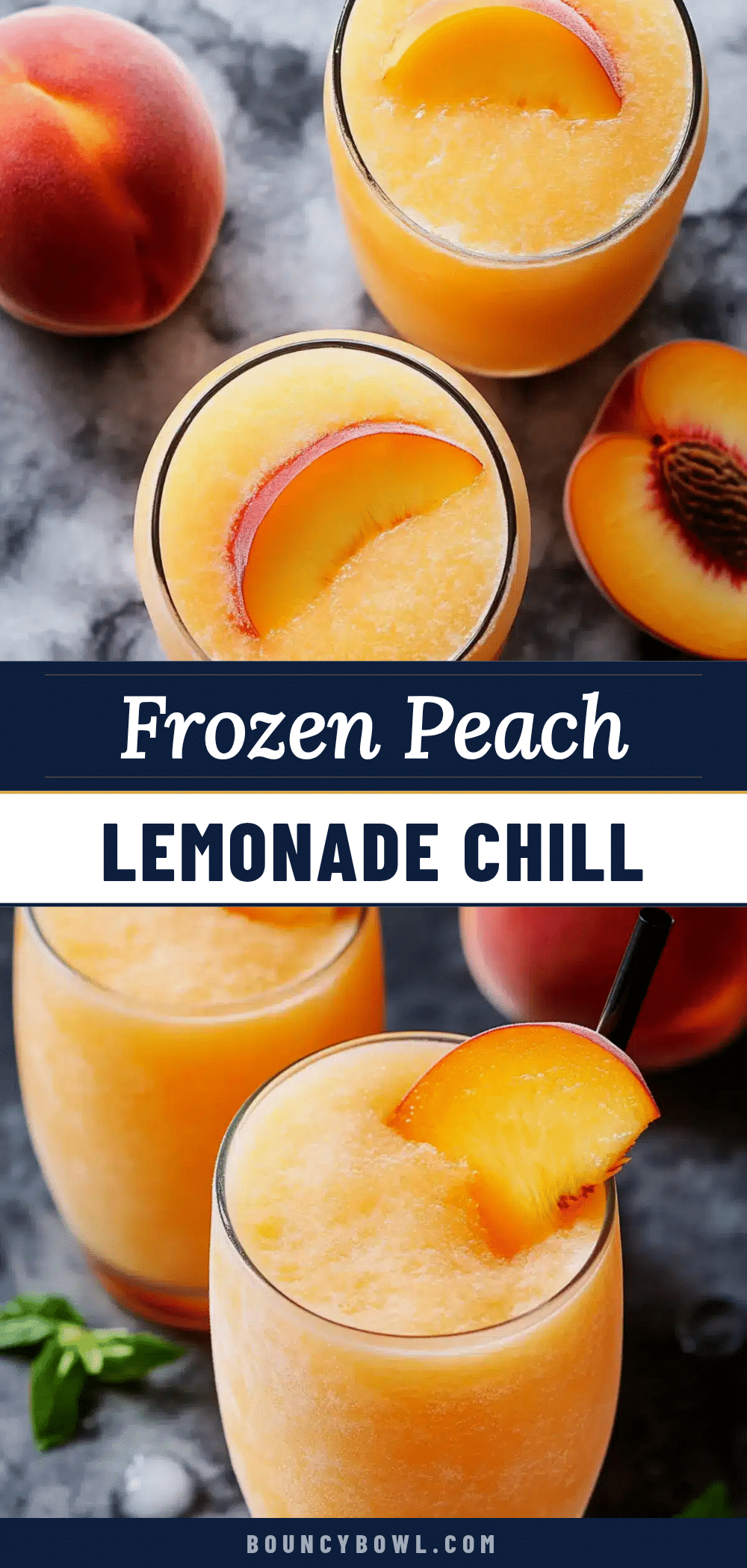 refreshing frozen peach lemonade recipe