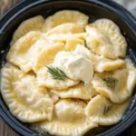 slow cooker pierogies - featured image
