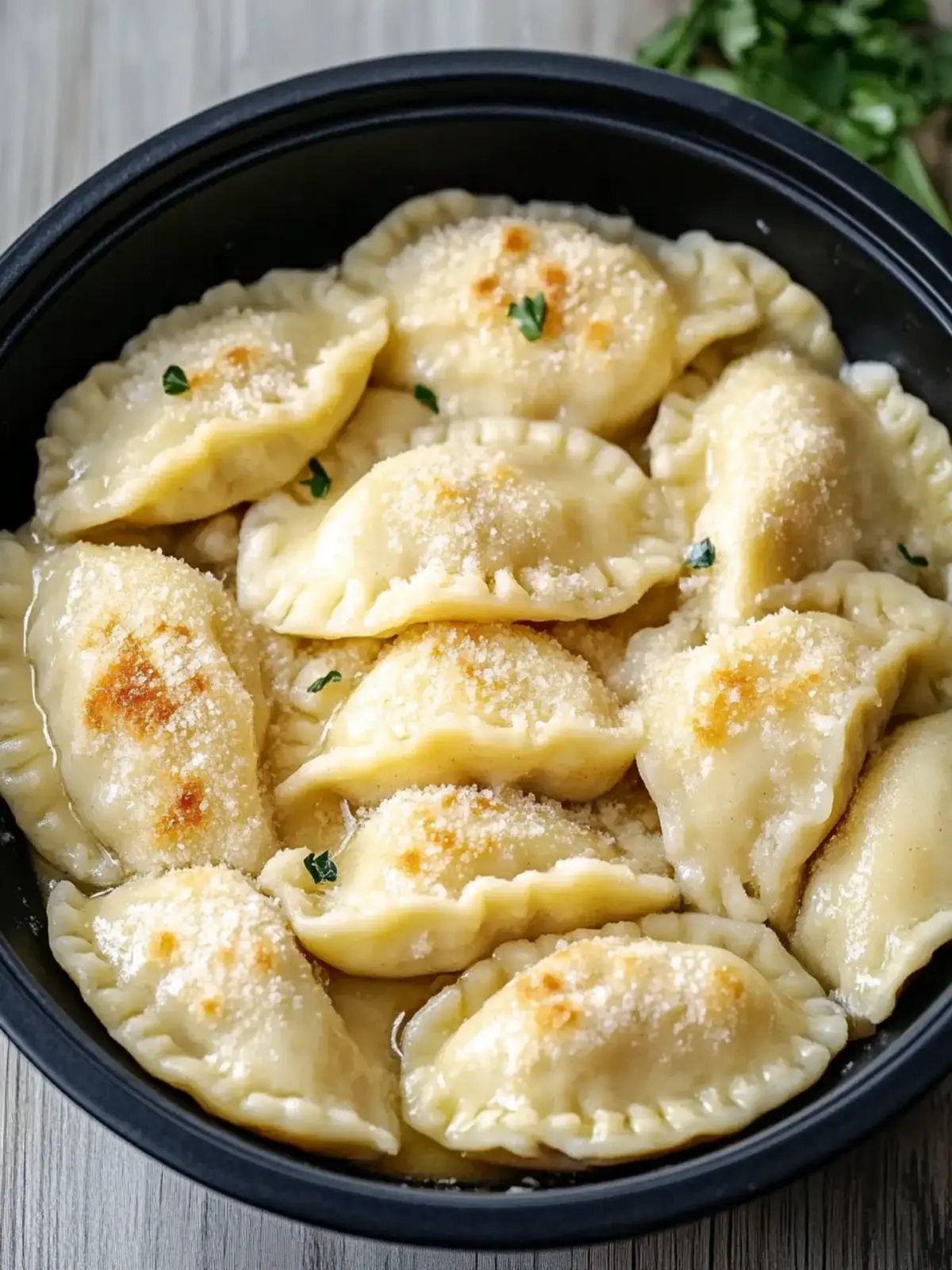 slow cooker pierogies preparation steps