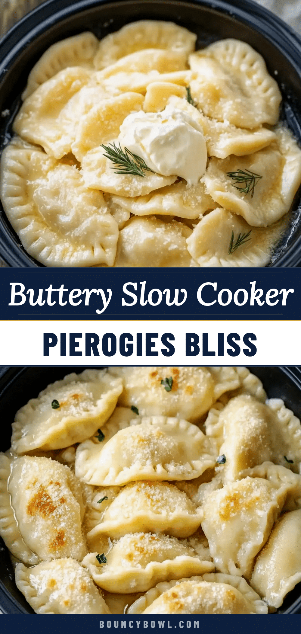 slow cooker pierogies recipe
