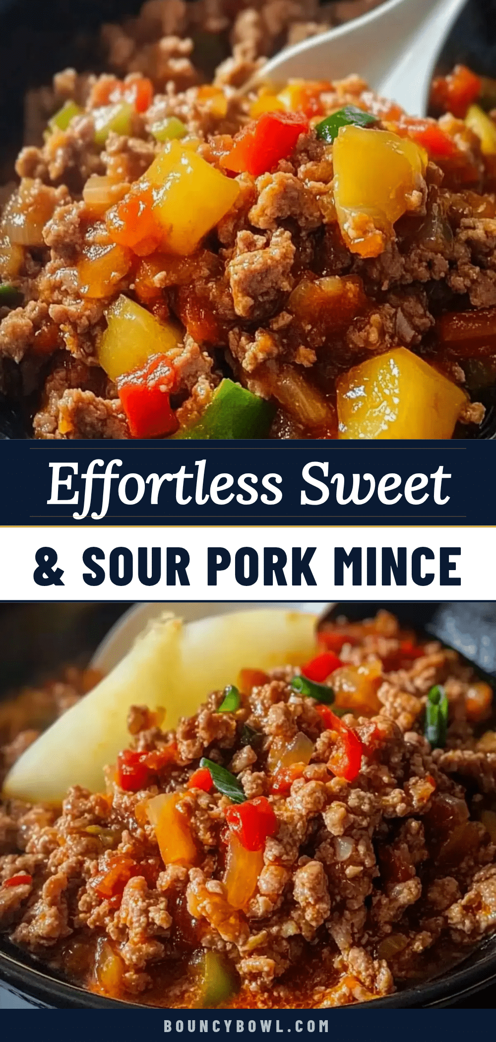 sweet and sour pork mince recipe