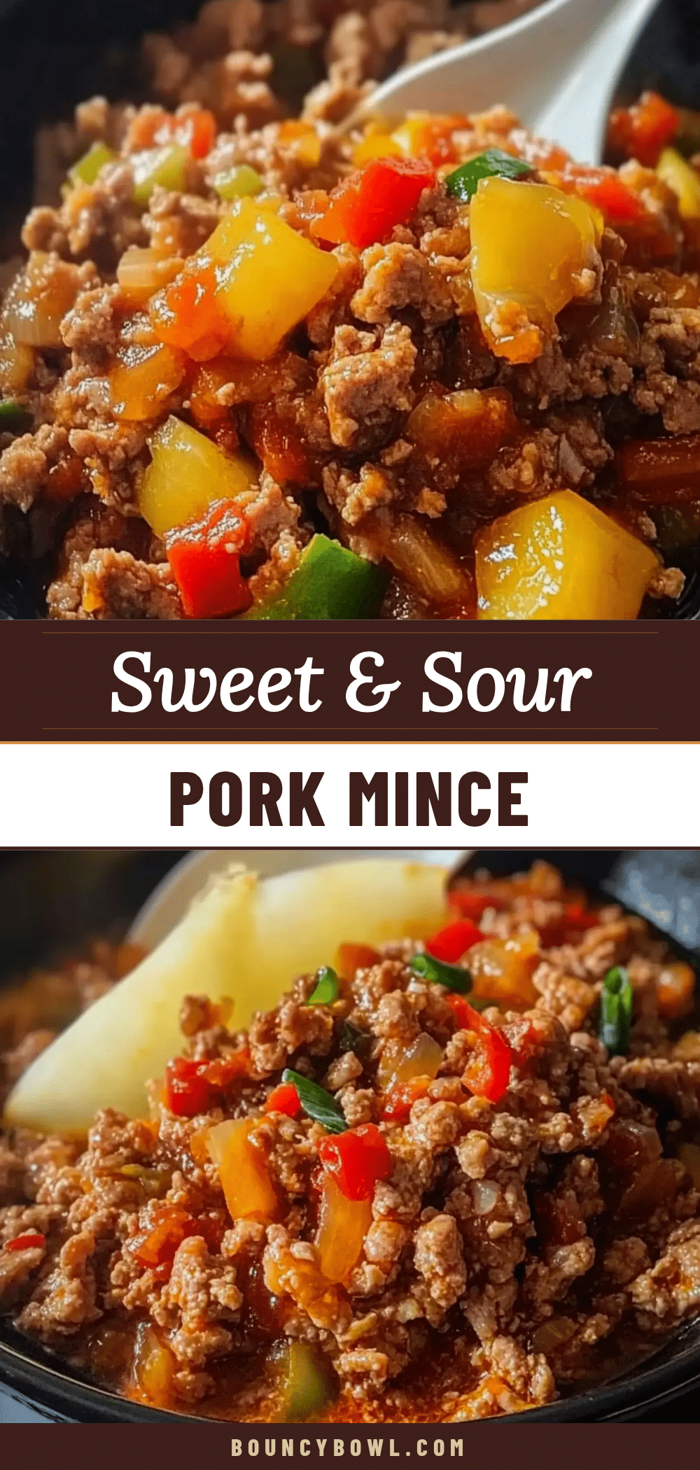 sweet and sour pork mince recipe