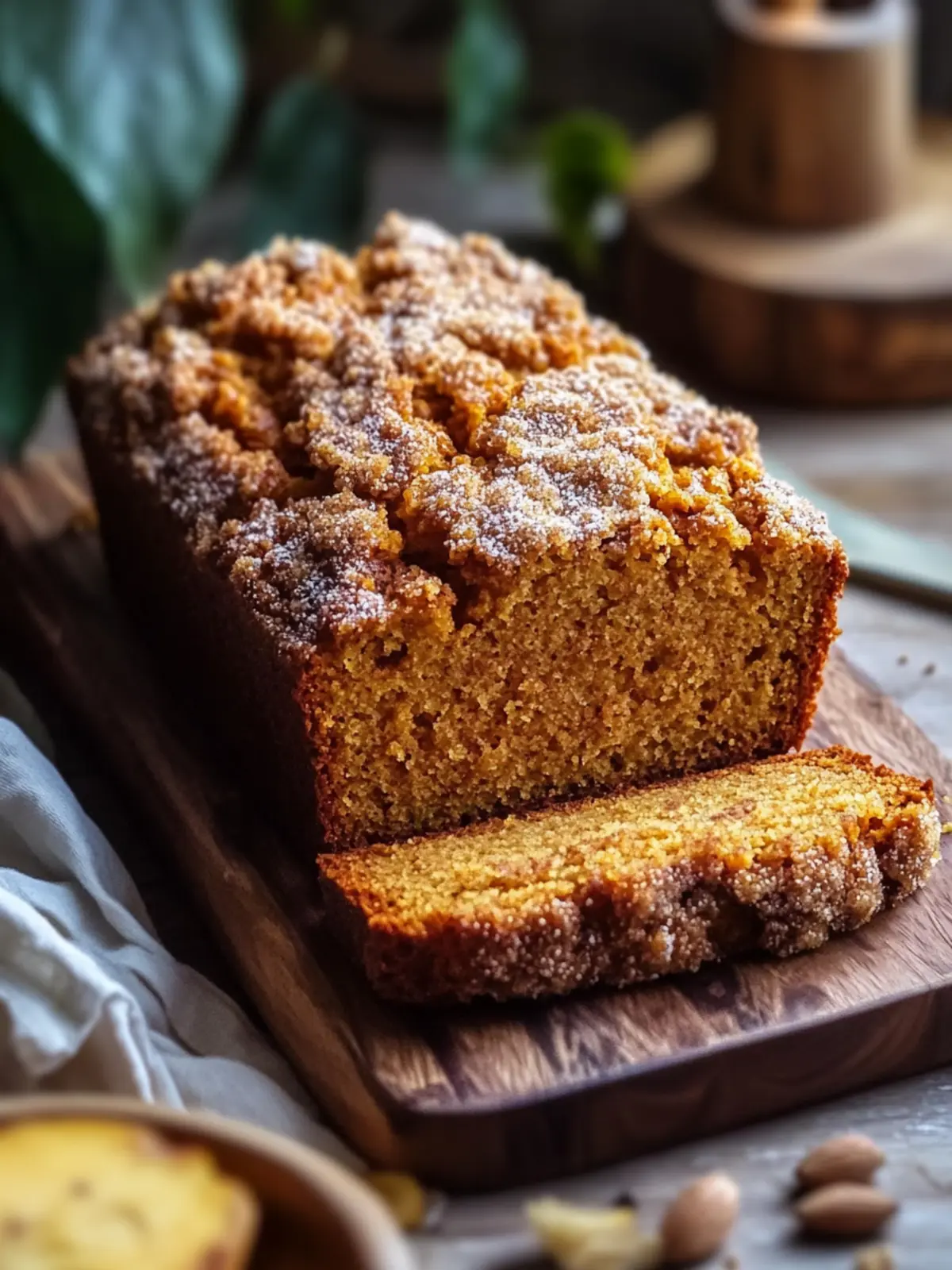 sweet potato cinnamon bread preparation steps