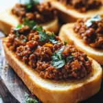 texas toast sloppy joes - featured image