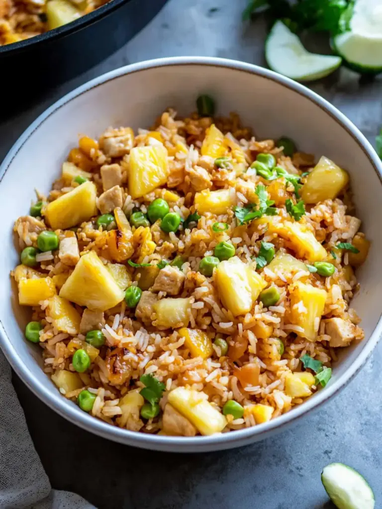 thai pineapple fried rice - featured image