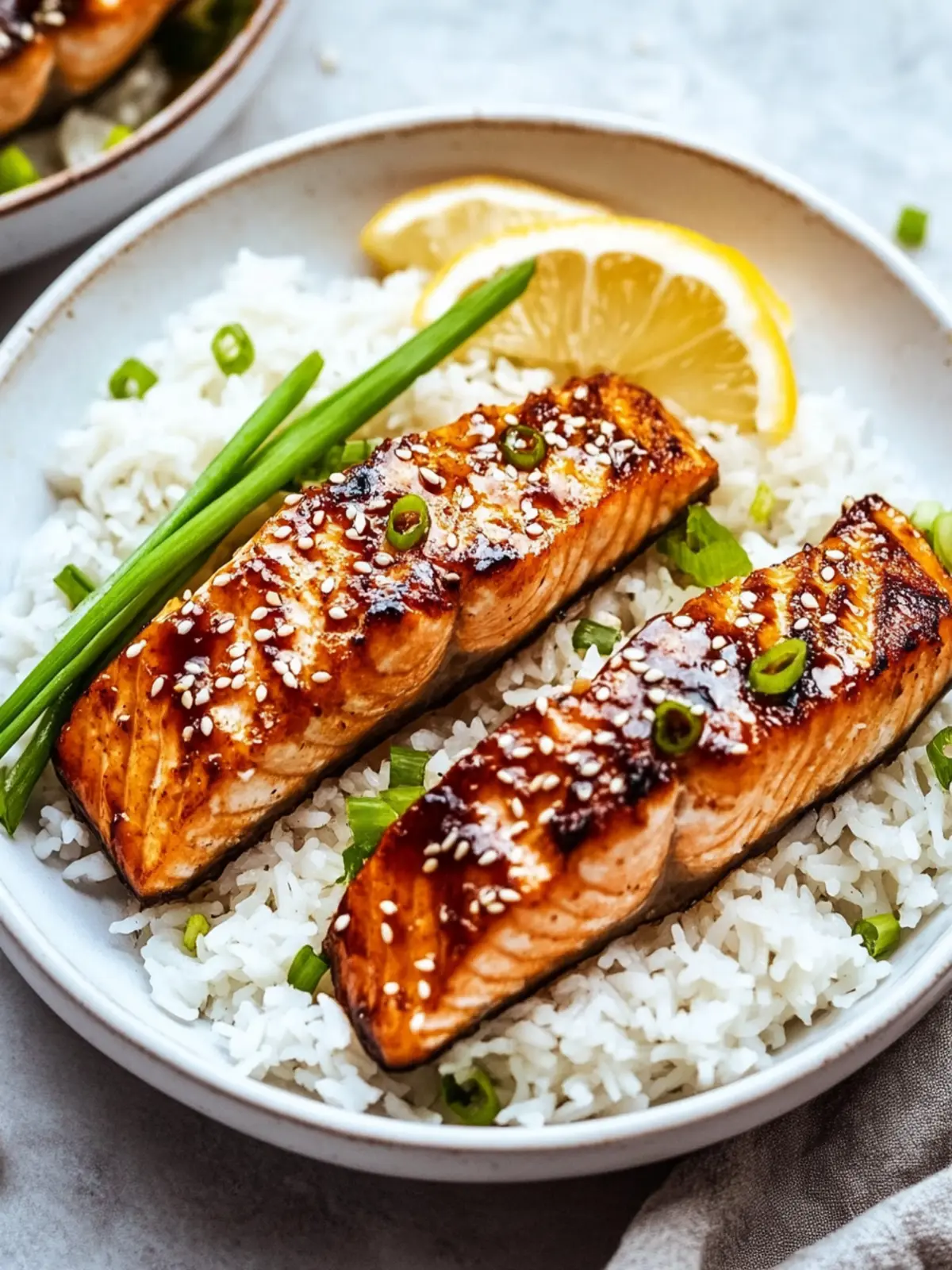 air fryer teriyaki salmon preparation steps