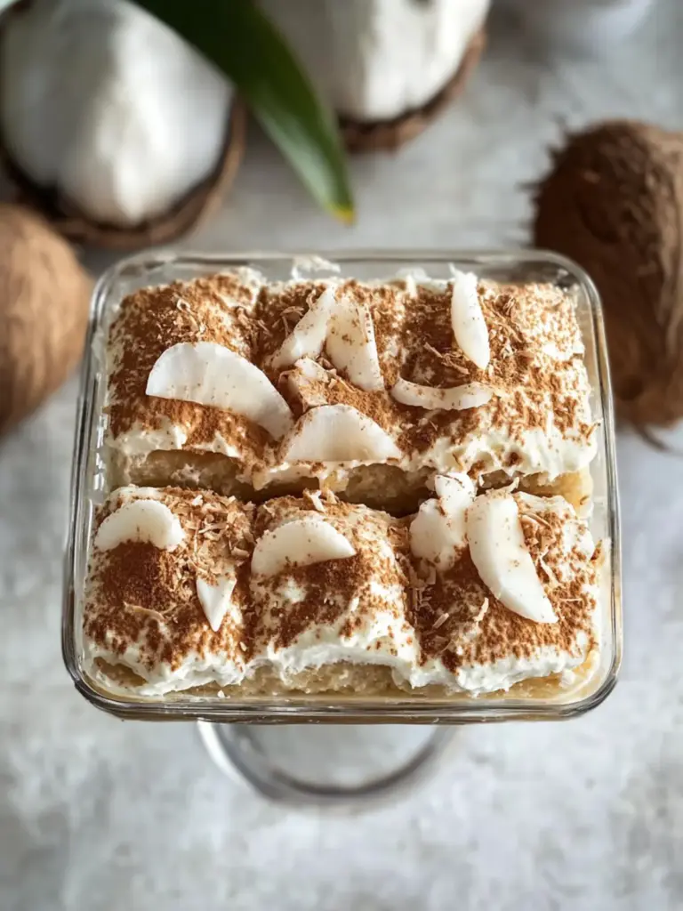 best coconut rum tiramisu - featured image