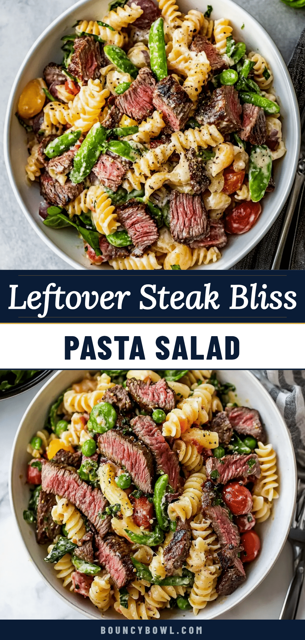 leftover steak pasta salad recipe