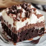 mexican hot chocolate poke cake - featured image