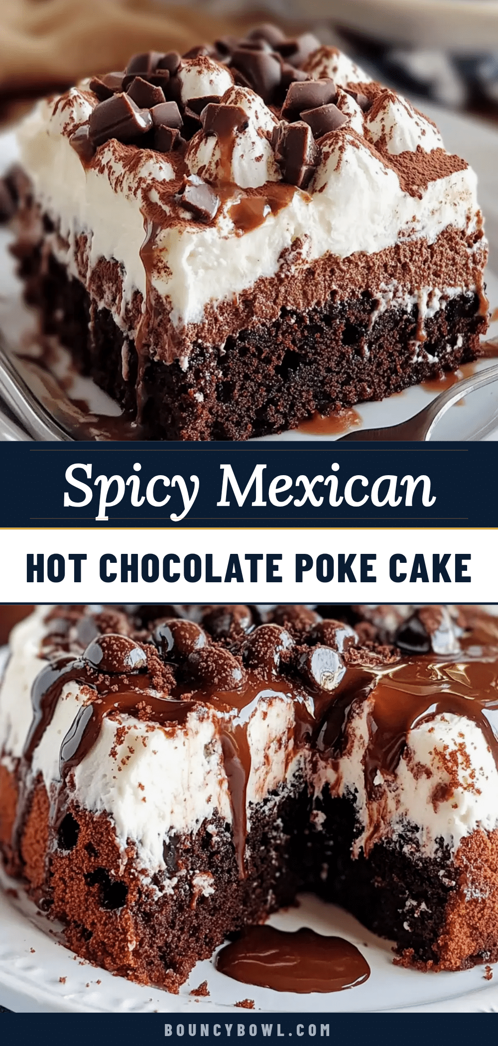 mexican hot chocolate poke cake recipe
